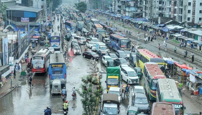 ​যানজটে নাকাল রাজধানীবাসী