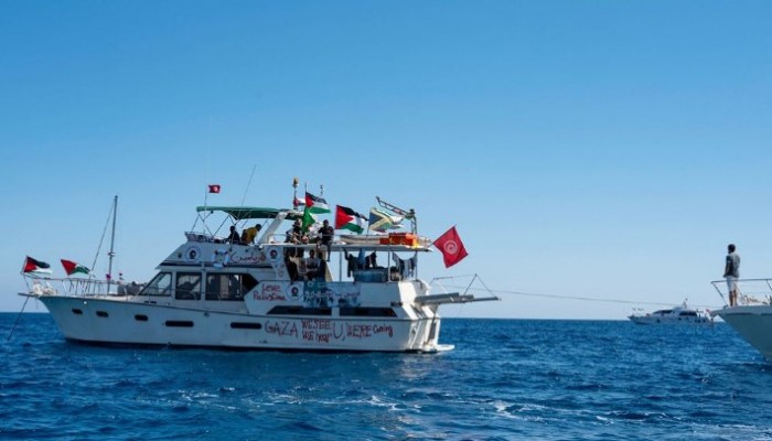 গাজা উপত্যকার দিকে এগিয়ে চলছে গ্লোবাল সুমুদ ফ্লোটিলা