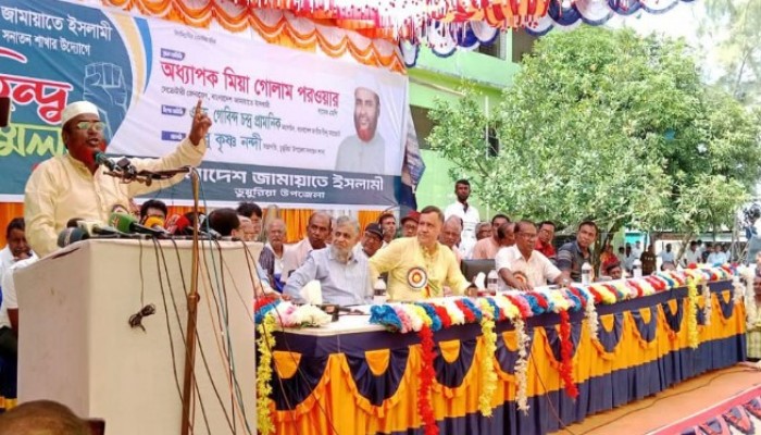 নভেম্বরে গণভোট দিয়েই ফেব্রুয়ারিতে জাতীয় নির্বাচন দিতে হবে-মিয়া গোলাম পরওয়ার