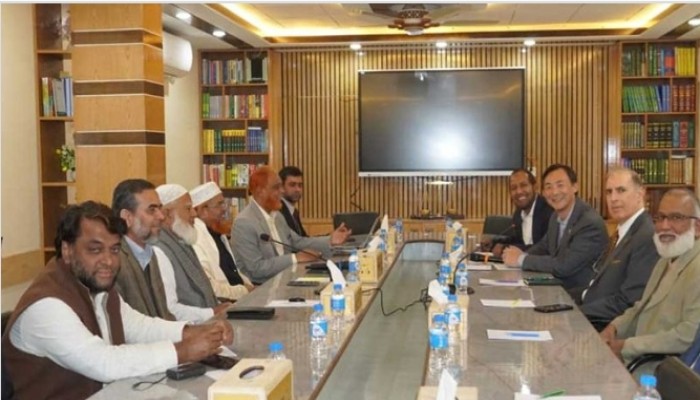 জামায়াত আমিরের সঙ্গে মার্কিন প্রতিনিধি দলের সাক্ষাৎ