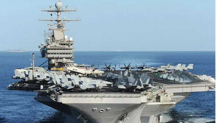 যুক্তরাষ্ট্রের রণতরী ‘ইউএসএস আব্রাহাম লিংকন’-এ ক্ষেপণাস্ত্র হামলা চালিয়েছে ইরান