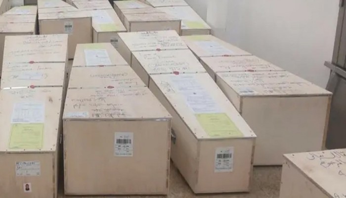 ঢাকায় পৌছালো ৩৪ প্রবাসীর লাশ