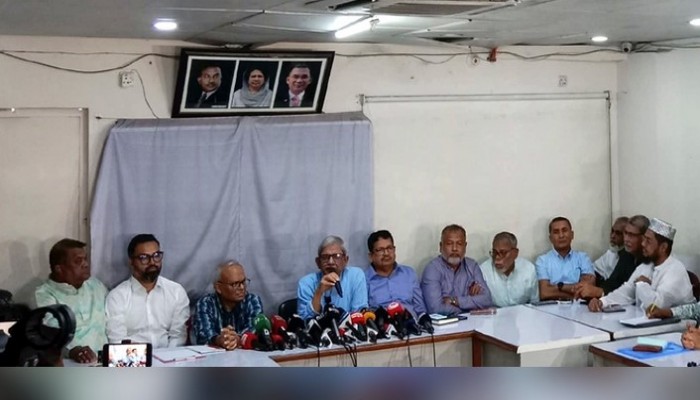 বাংলাদেশের রাজনৈতিক স্থিতিশীলতা বিনষ্ট করার অপচেষ্টা চলছে - মির্জা ফখরুল